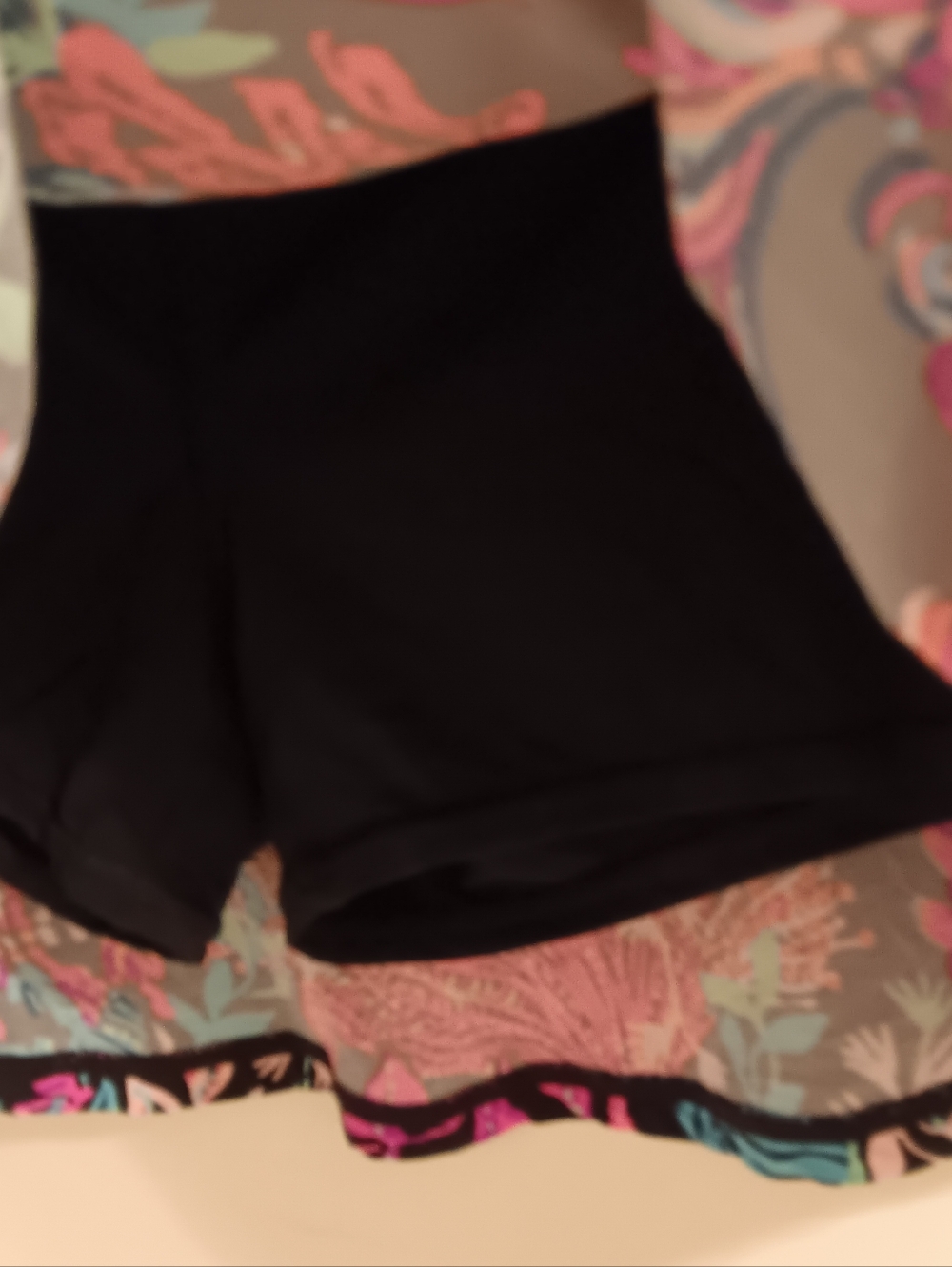 Lilly Pulitzer UPF50+ Luxletic 13" Aila Skort Onyx Twilight Coral M 80s Neon - Picture 6 of 10